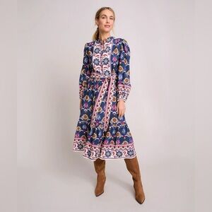UNTUCKit Printed Flora Dress Size M